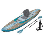 Bestway Φουσκωτή Σανίδα SUP / Kayak με Μήκος 3.35m Τιρκουάζ 6532E